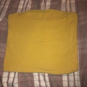 yellow tube top